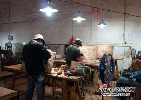 记者探访红木家具企业工厂